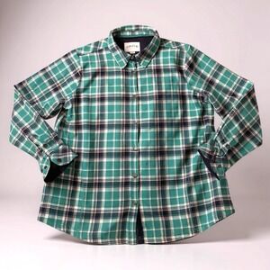 Orvis Fleece Lined  Green/Blue Plaid Size XXL Womens‎